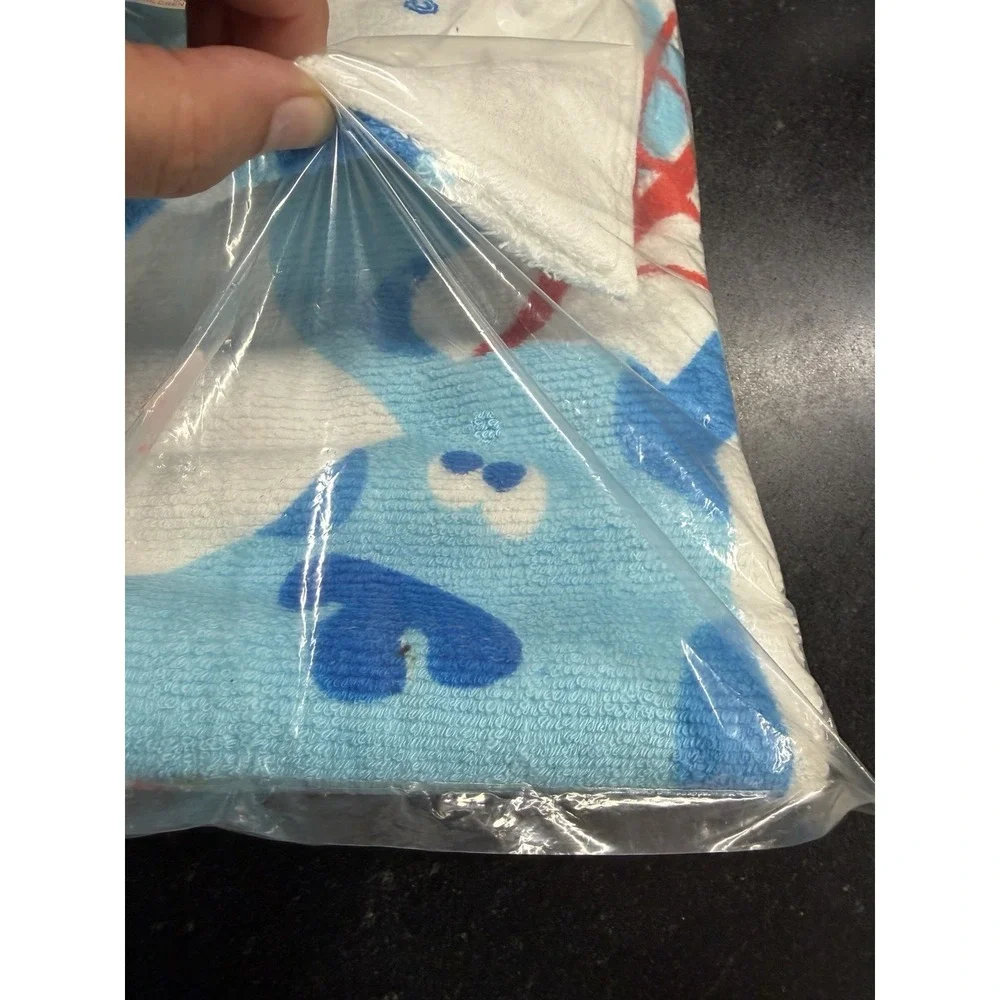 VTG 2000 Blues Clues Towel Washcloth Set Deadstock Franco Viacom Sealed NOS